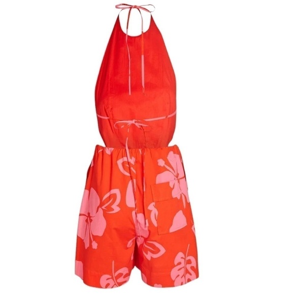 Staud Georgia Romper Size 6 - Picture 6 of 16